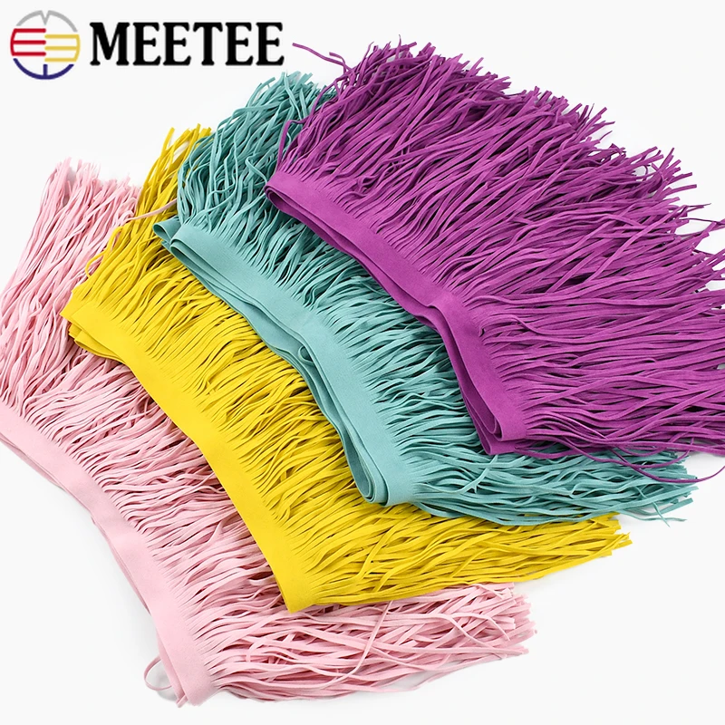 Fringe Ribbon Sewing - Franja de Camurça com Borlas de