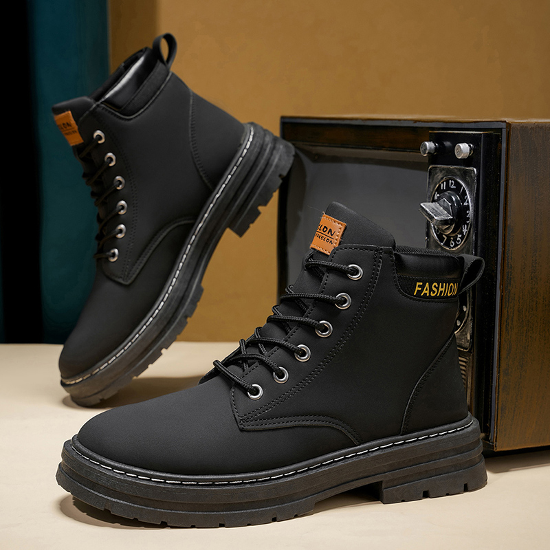 Guipure Lace Panel - 2025 Novas botas clássicas masculinas de