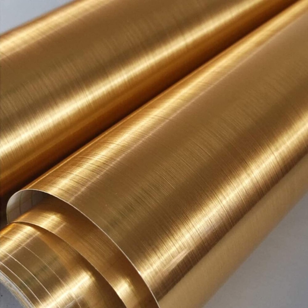 Ouro auto-adesivo removível Pe - Glitter Vinyl Roll avaliação e preço