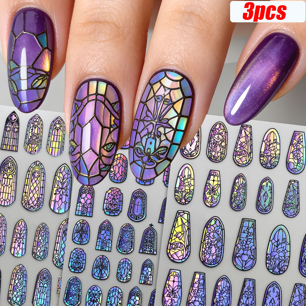 Adesivos de Unha 5D com Fragme - Glitter Vinyl Roll avaliação e preço