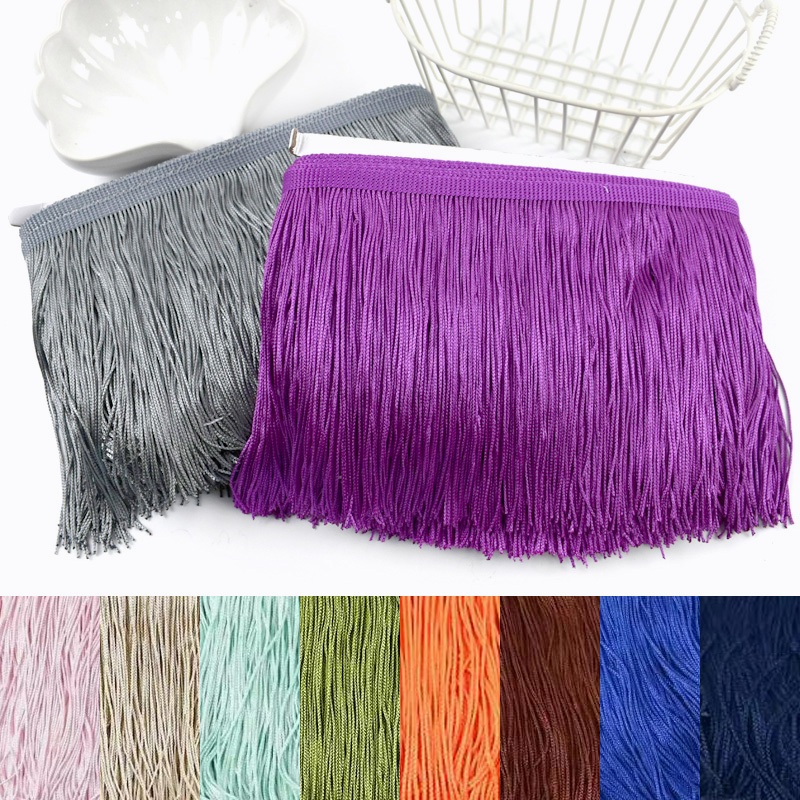 Fita de Renda de Poliéster com - Fringe Ribbon Sewing avaliação e preço