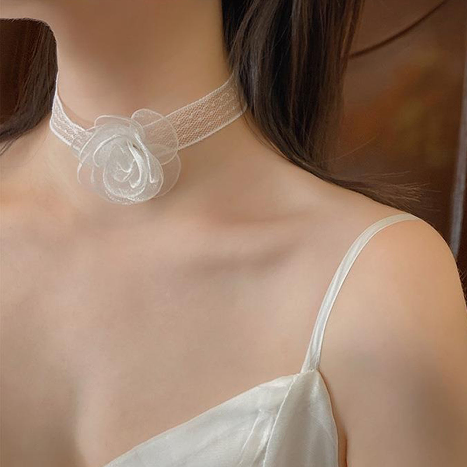 Faixa de cabelo com fita de re - Lace Ribbon Trim avaliação e preço