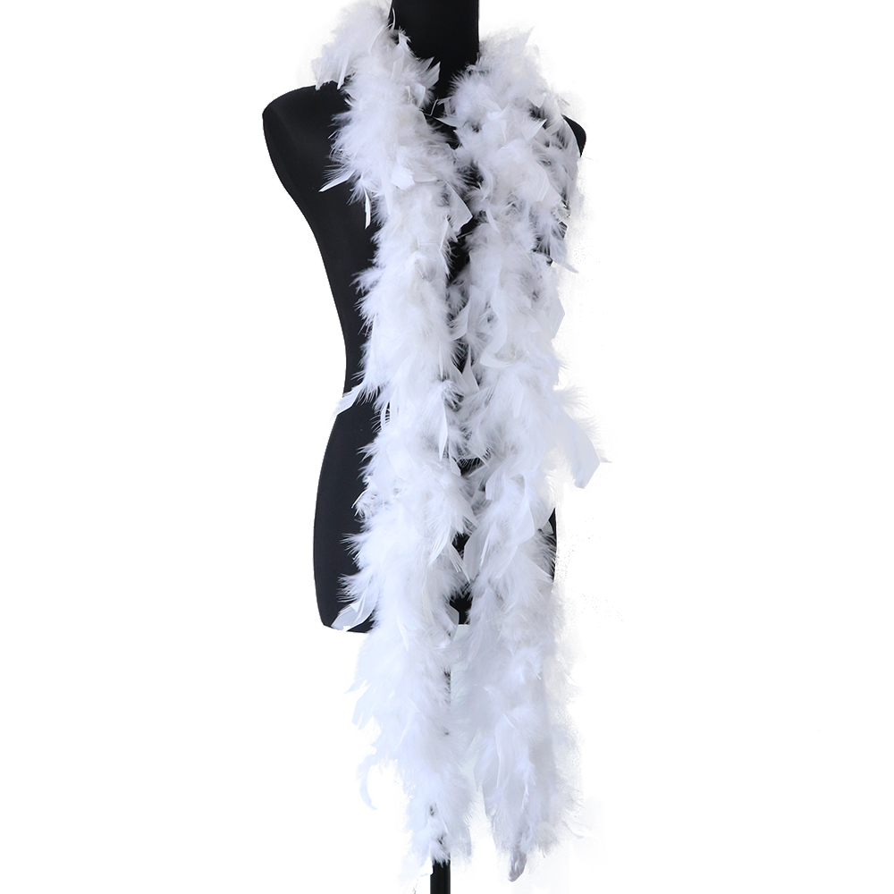 Penas brancas macias Boa Turqu - Feather Trim Marabou avaliação e preço