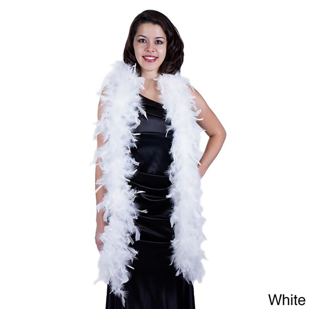 Penas brancas macias Boa Turqu - Feather Trim Marabou avaliação e preço