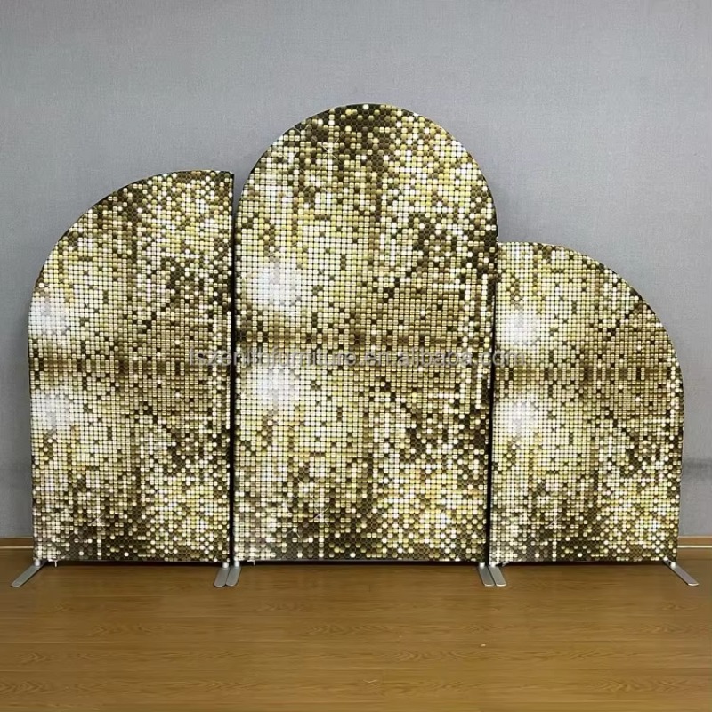 Capa traseira de arco de tecid - Sequin Fabric Panel avaliação e preço