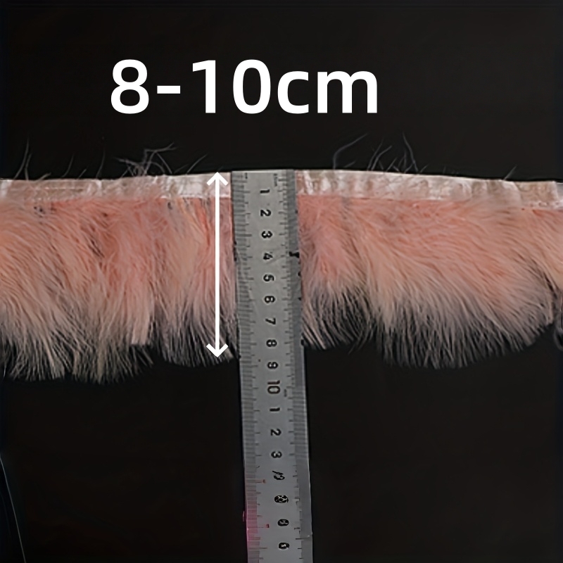 Fita de Franja com Penas de Pe - Feather Trim Marabou avaliação e preço