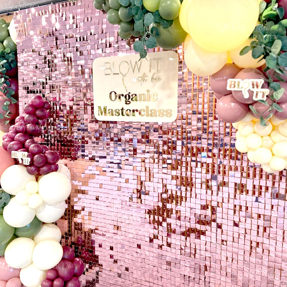 Painéis de cenários de parede  - Sequin Fabric Panel avaliação e preço