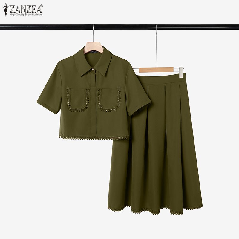 Conjunto Feminino Elegante ZAN - Elastic Lace Trim avaliação e preço