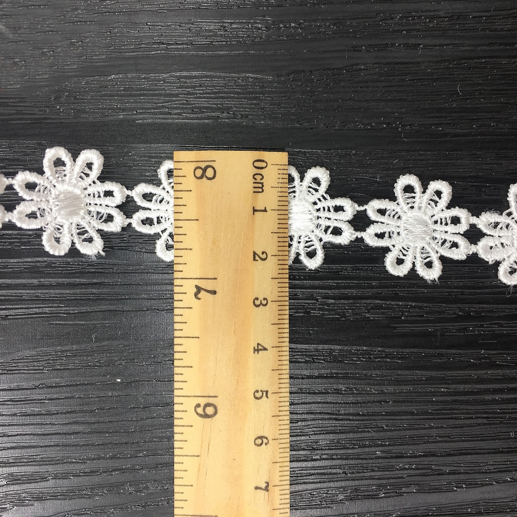 Bonito oco flores vestuário te - Lace Ribbon Trim avaliação e preço