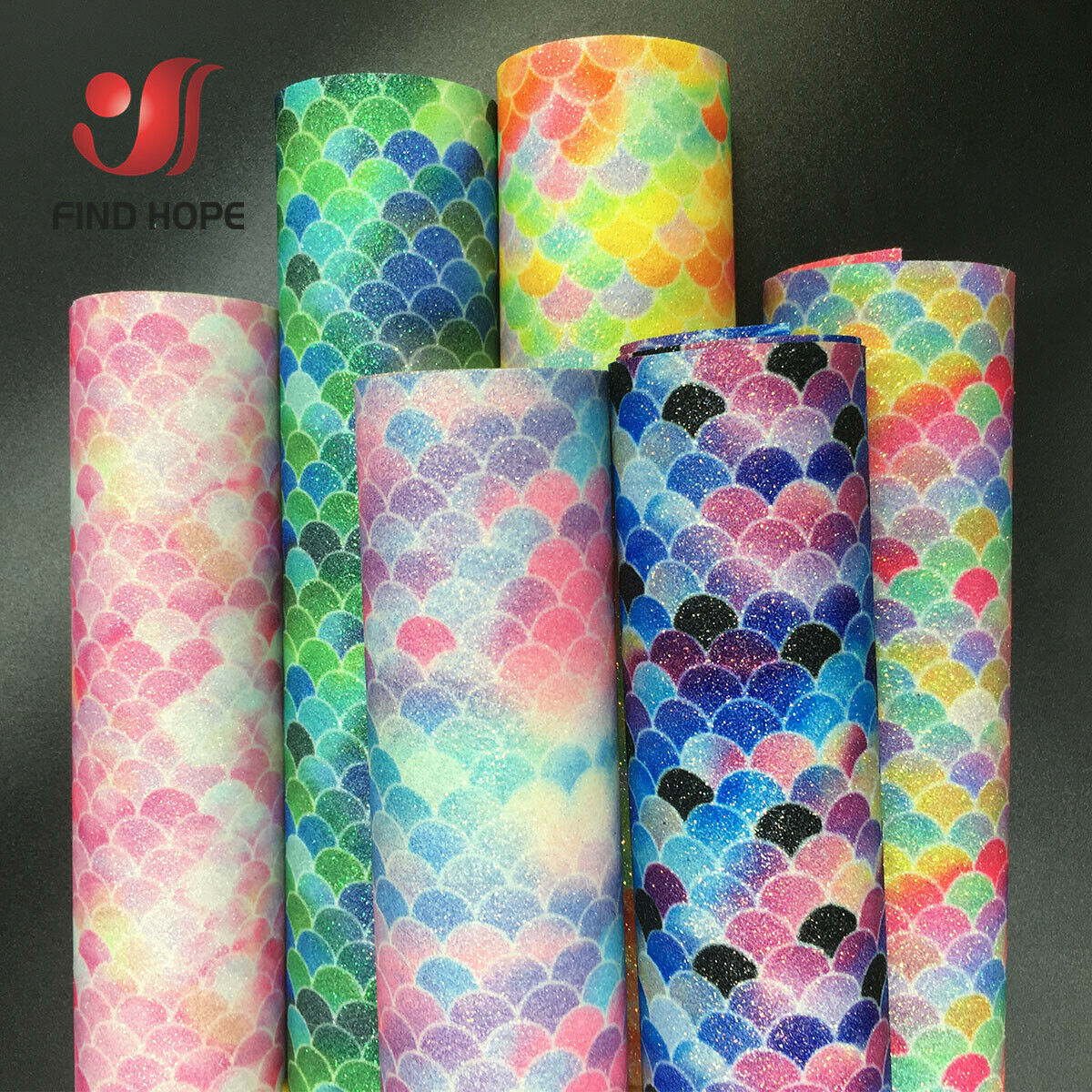 Sereia-como o brilho, arco-íri - Glitter Vinyl Roll avaliação e preço