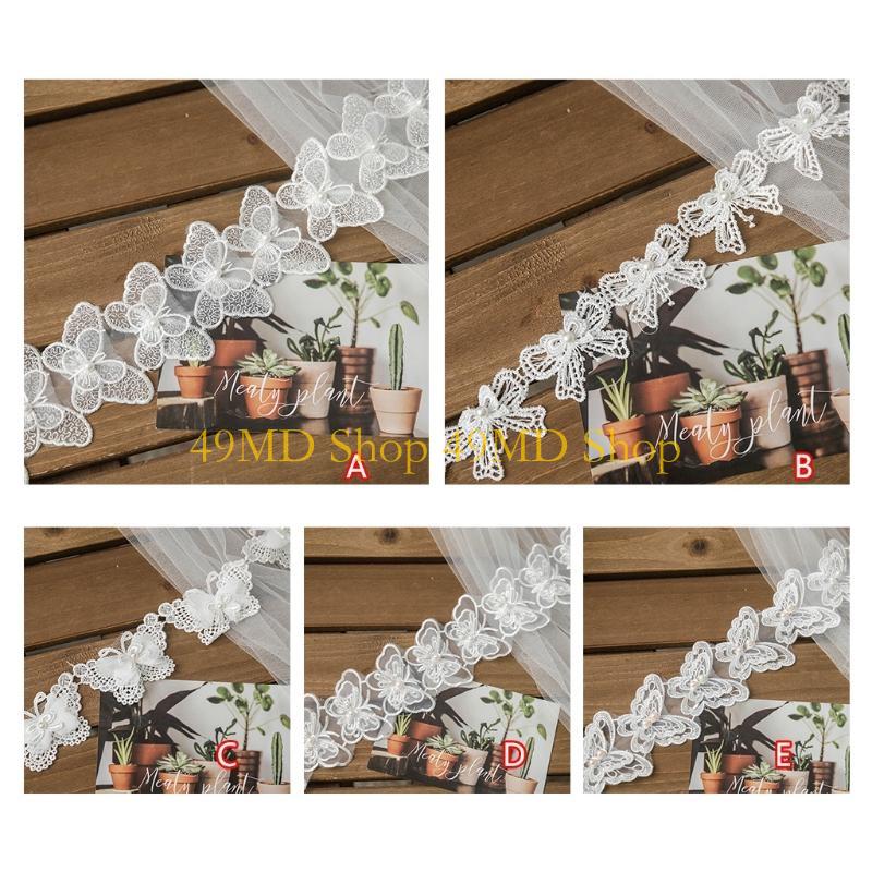 49md 1 jarda laço para borbole - Lace Ribbon Trim avaliação e preço