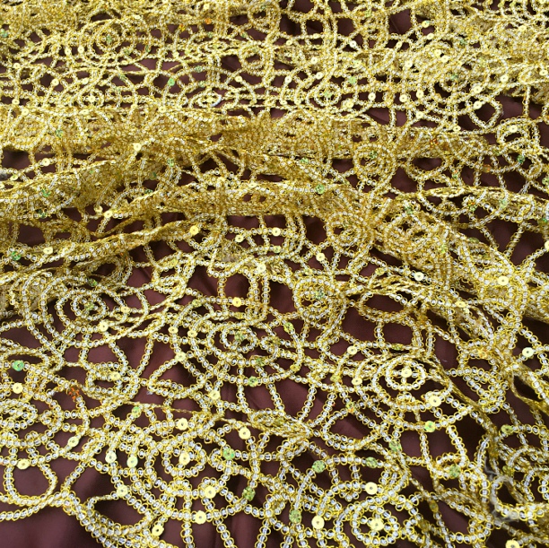 Tecido de renda oco de alta qu - Crystal Mesh Fabric avaliação e preço