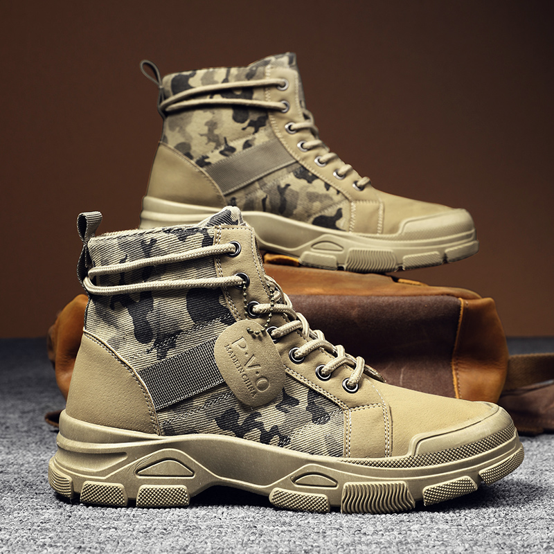 Botas de cano alto para homens - Guipure Lace Panel avaliação e preço