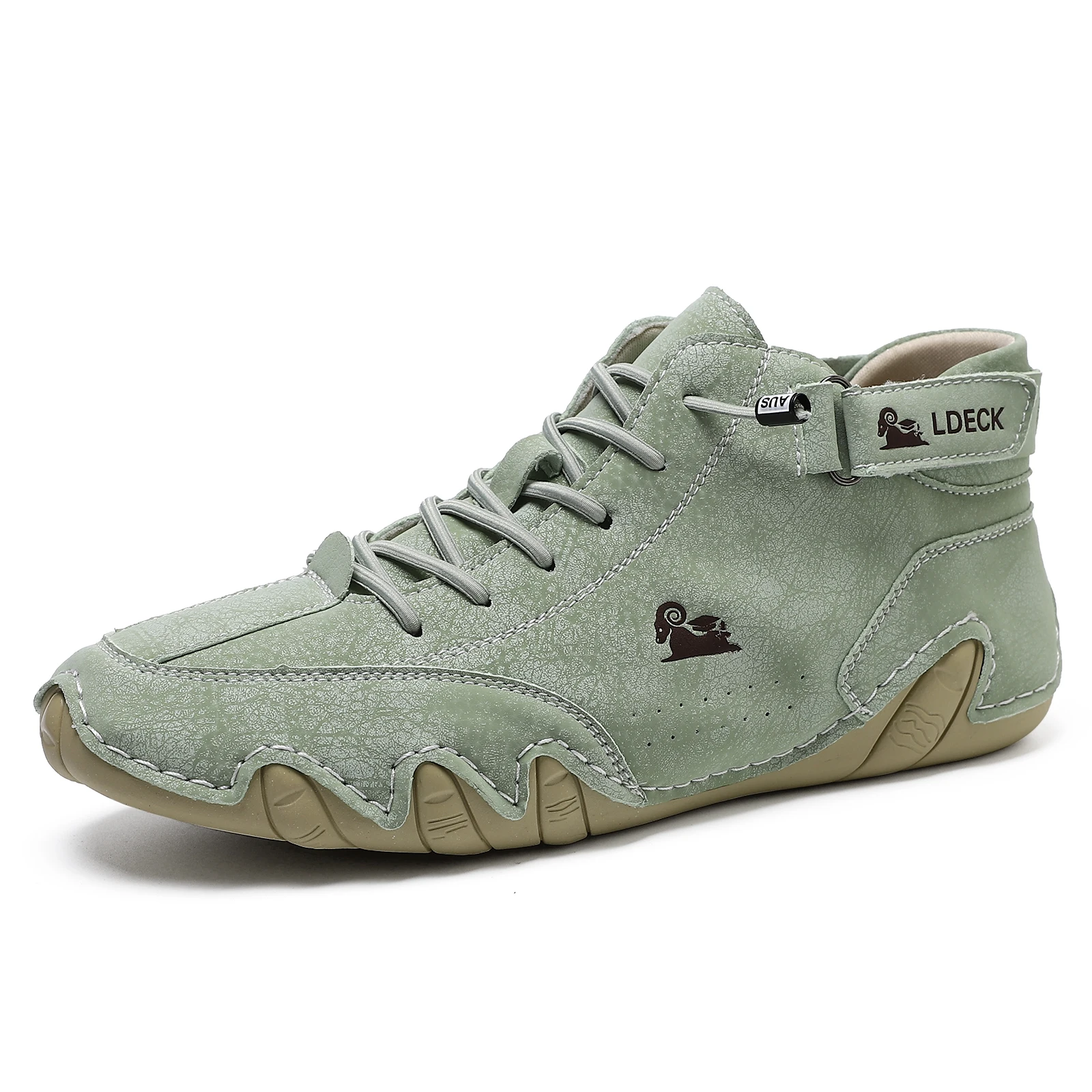 Botas de Couro Genuíno Masculi - Guipure Lace Panel avaliação e preço