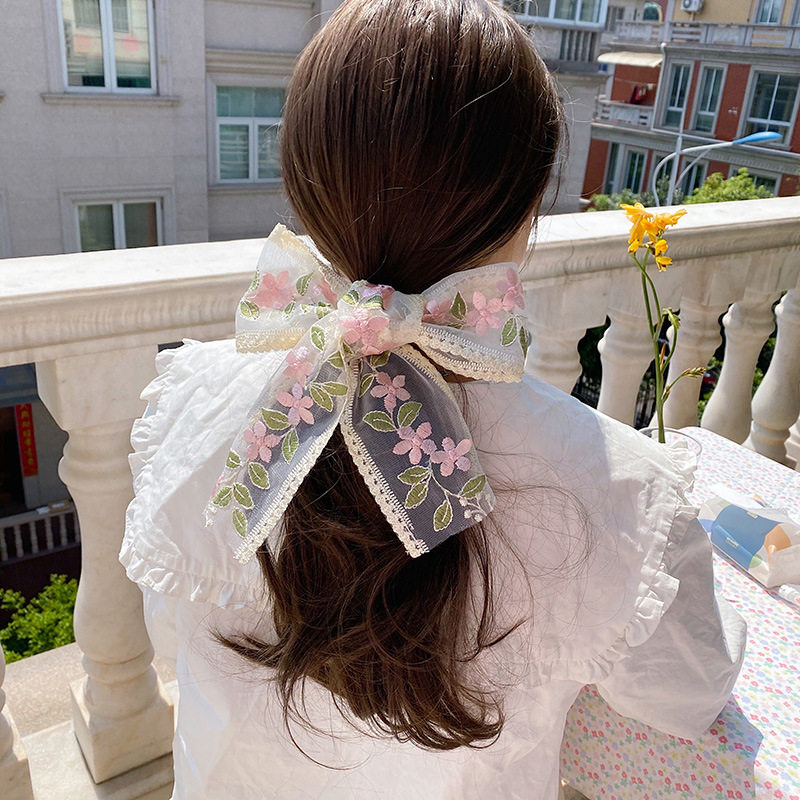 1 jarda renda bordada flor fit - Lace Ribbon Trim avaliação e preço