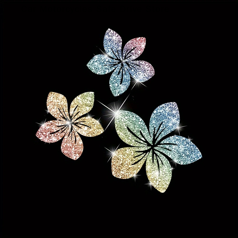 Adesivos Decorativos Florais c - Glitter Vinyl Roll avaliação e preço