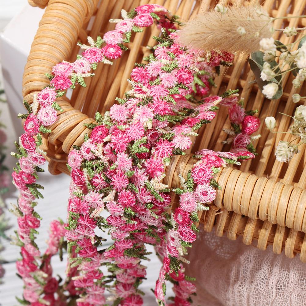 Fita de renda floral solúvel e - Lace Ribbon Trim avaliação e preço
