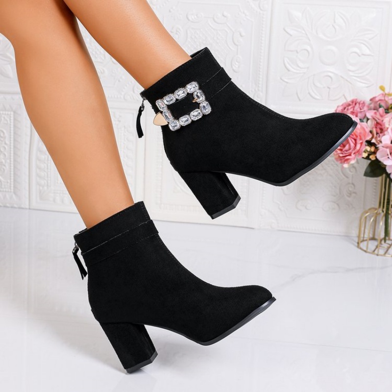 Botas Femininas de Inverno com - Crystal Mesh Fabric avaliação e preço