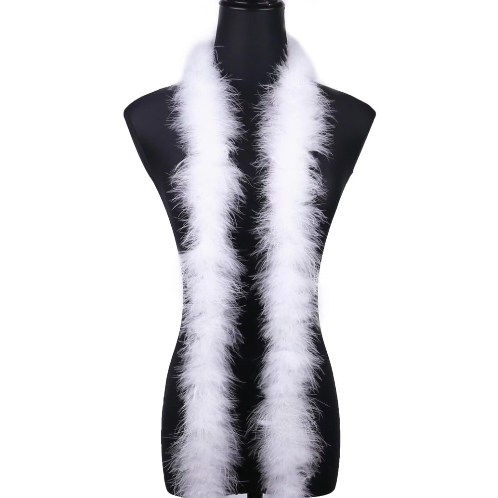 Tira de punho boa de penas de  - Feather Trim Marabou avaliação e preço
