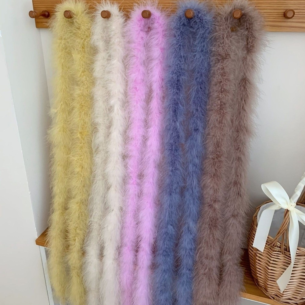 Tira de punho boa de penas de  - Feather Trim Marabou avaliação e preço