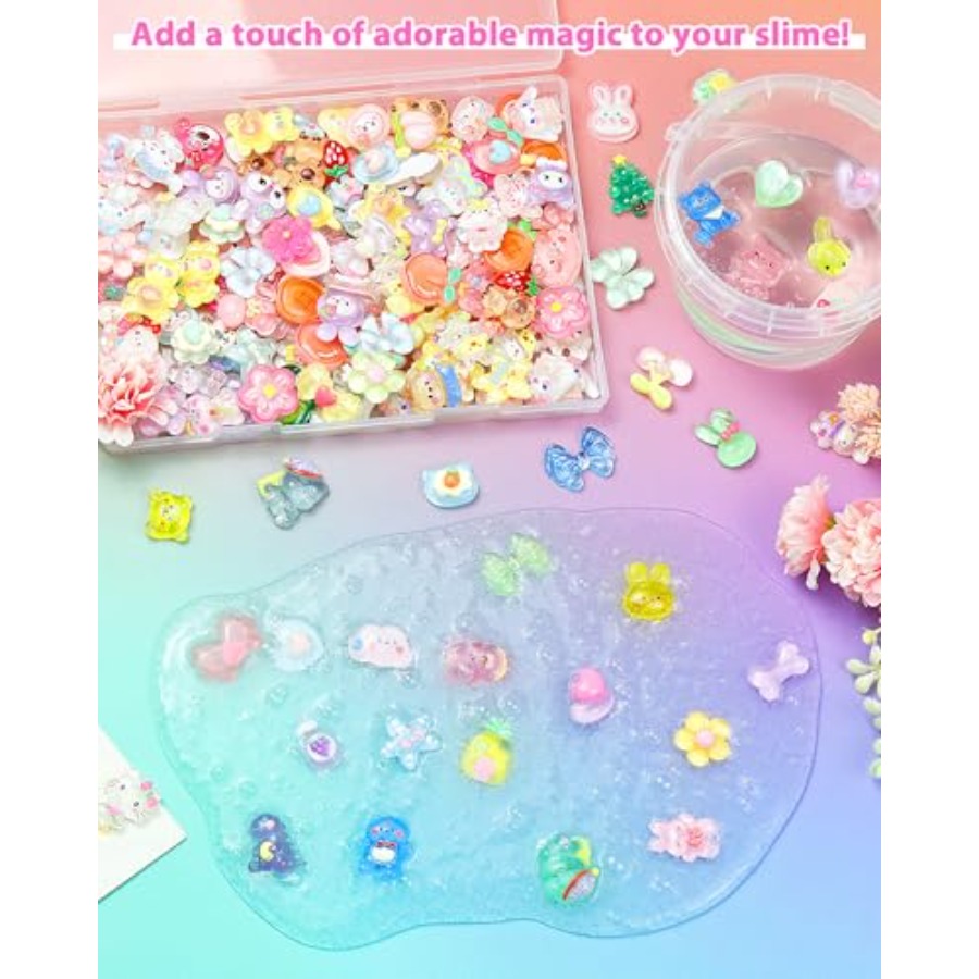 100 Peças de Pingentes Fofos d - Easter Craft Embellishment Set avaliação e preço
