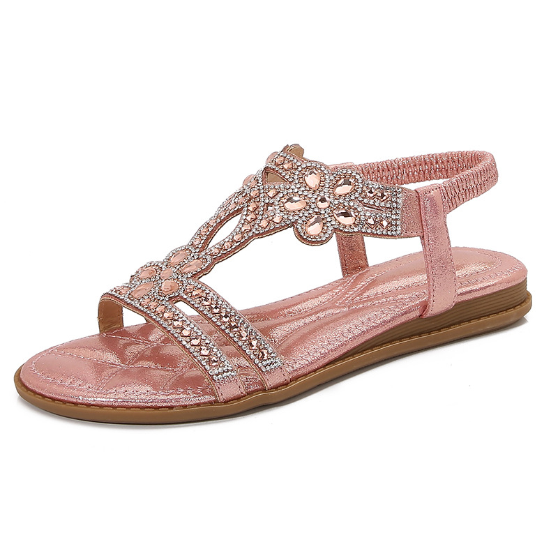 Sandálias de Tamanho Grande co - Sew On Rhinestone avaliação e preço