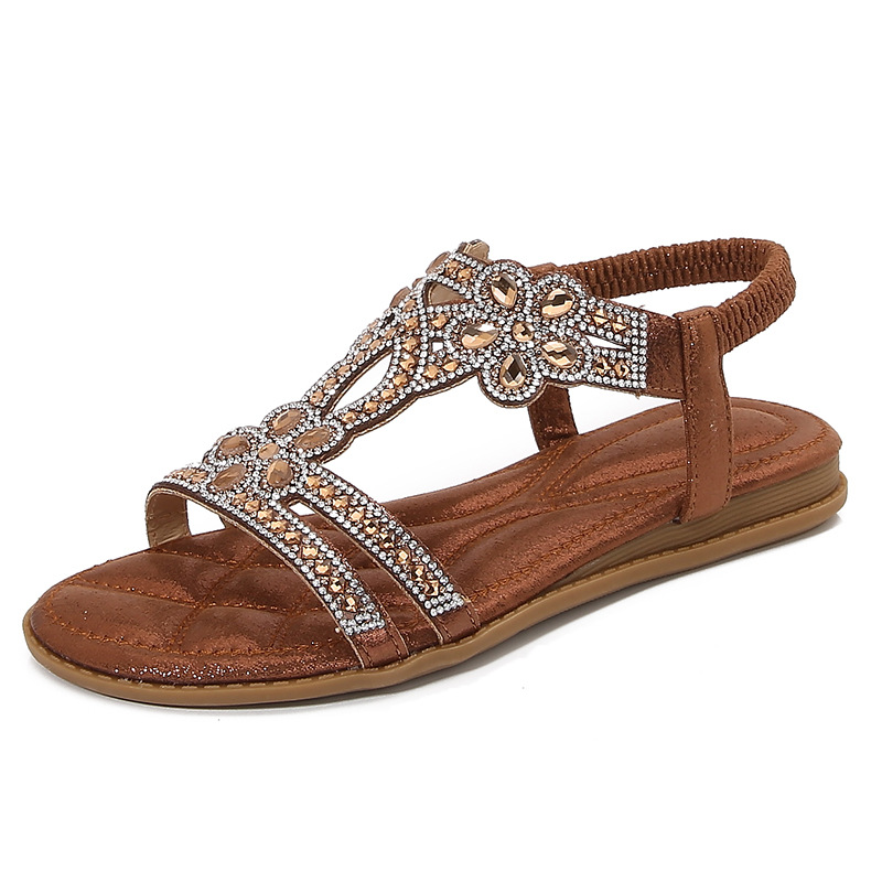 Sandálias de Tamanho Grande co - Sew On Rhinestone avaliação e preço