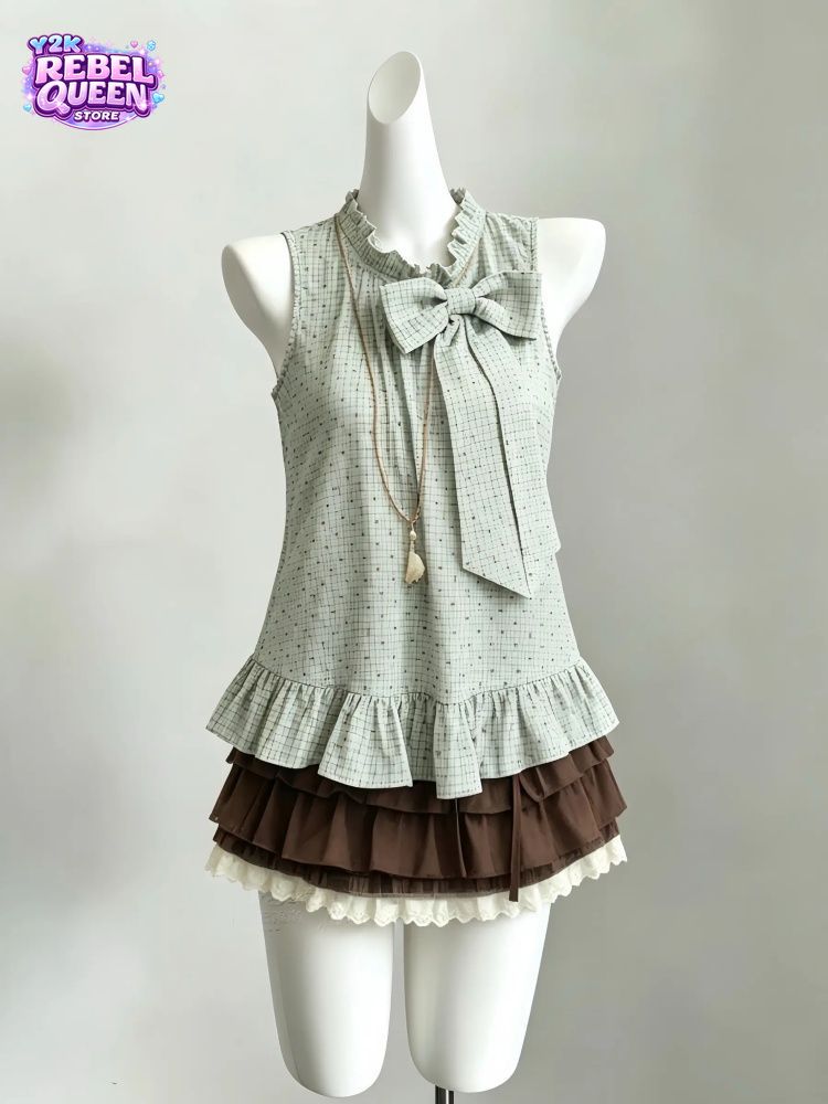 Conjunto Vintage Japonês de 2  - Elastic Lace Trim avaliação e preço