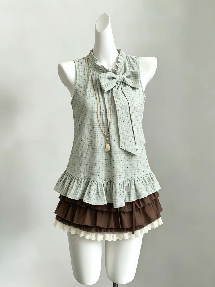Conjunto Vintage Japonês de 2  - Elastic Lace Trim avaliação e preço