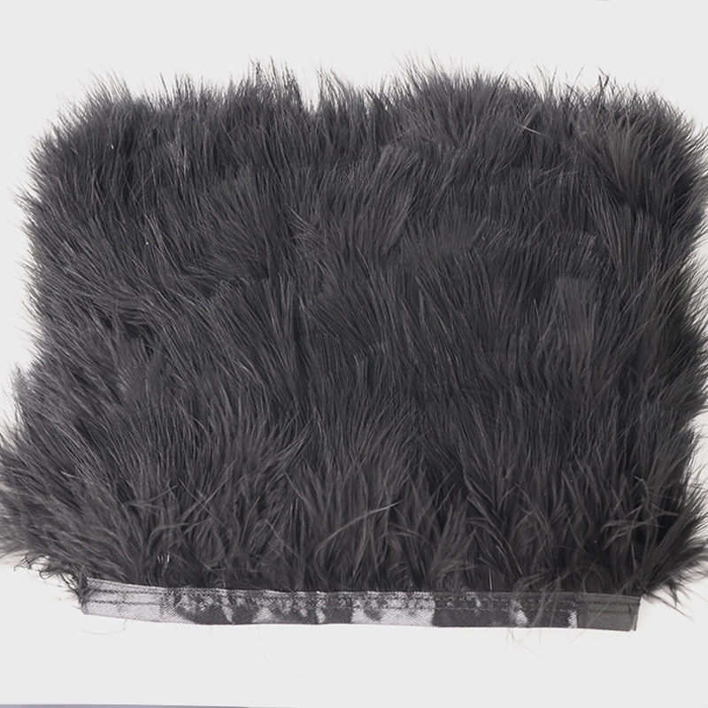 Franja de Penas de Peru Pretas - Feather Trim Marabou avaliação e preço