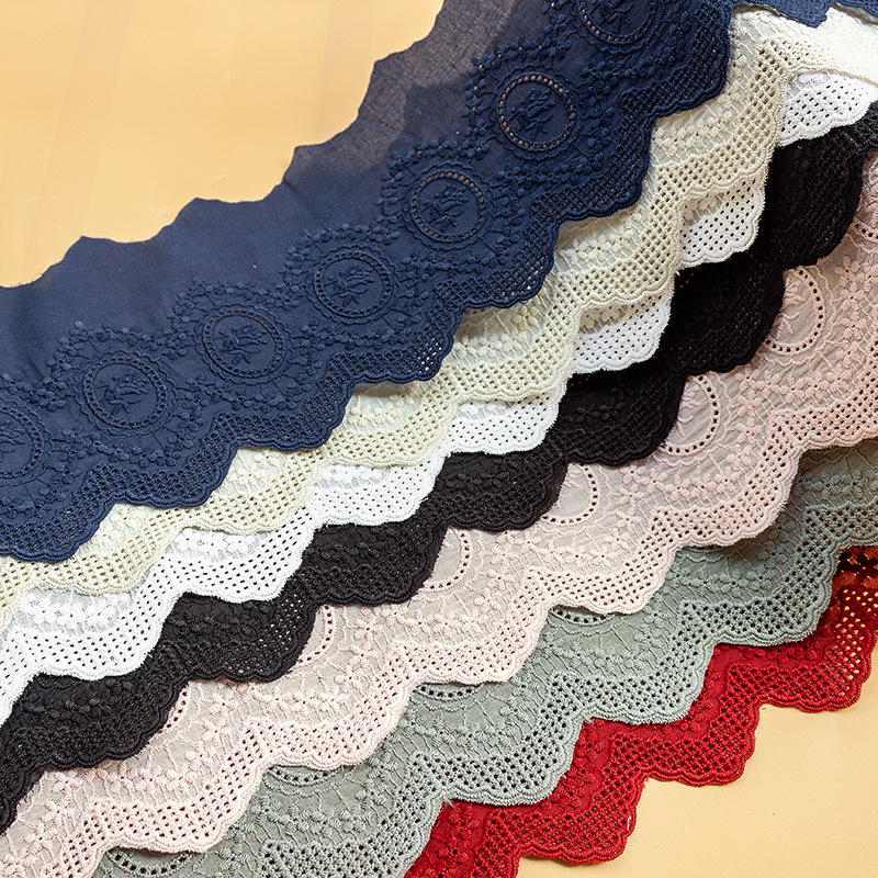 2 metros de algodão colorido b - Lace Ribbon Trim avaliação e preço