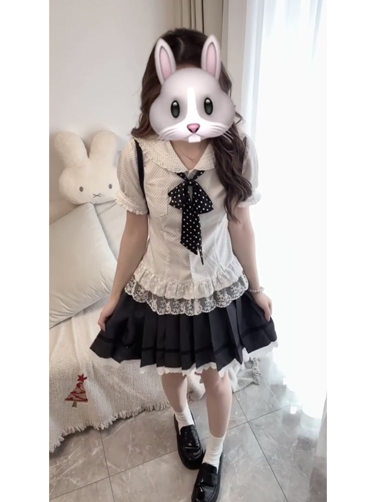 Novo Conjunto Doce Coquette de - Elastic Lace Trim avaliação e preço