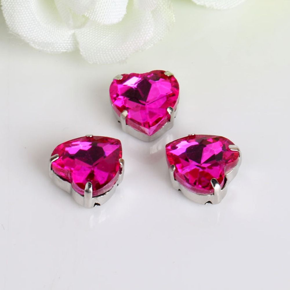 Pacote com 50 Peças de Strass  - Sew On Rhinestone avaliação e preço