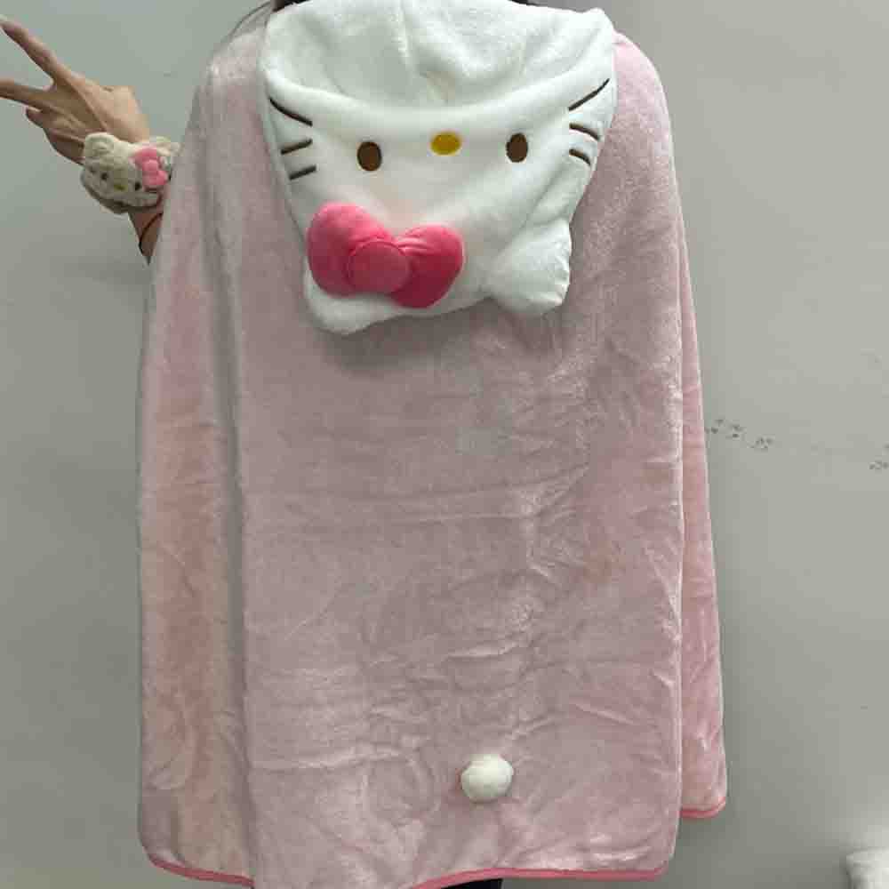 Cobertor com Capuz Hello Kitty - Embellish Knit avaliação e preço