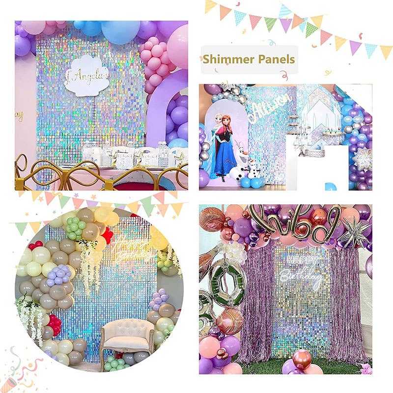 Painéis de cenário de parede b - Sequin Fabric Panel avaliação e preço